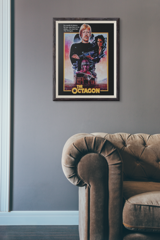 The Octagon Wooden Framed Poster