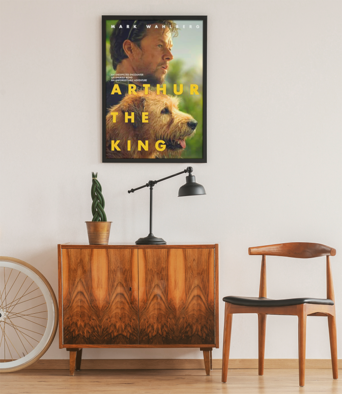 Arthur the King Metal Framed Poster