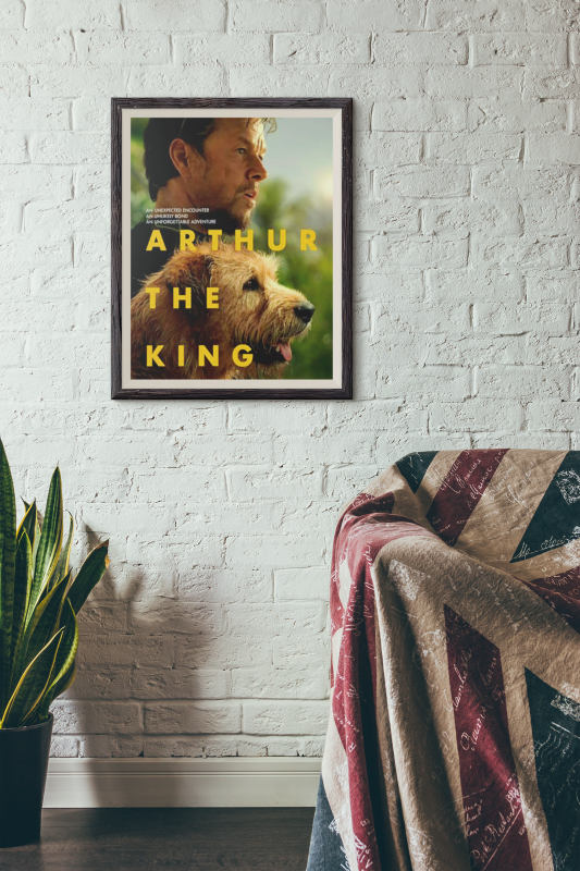 Arthur the King Wooden Framed Poster