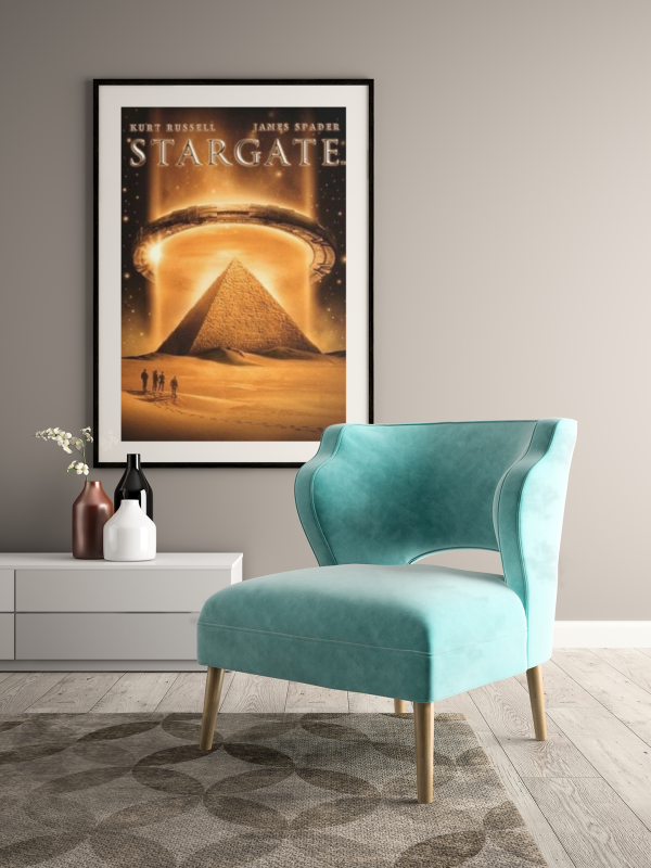 Stargate Metal Framed Poster